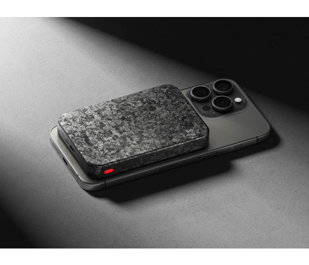 Sharge PowerBank CarbonMag 20W Qi2 QC 3.0 PD 3.0 10K mAh Czarny - 1455949 - zdjęcie 8